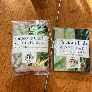 Gorgeous, garlic and pickle DIY kit